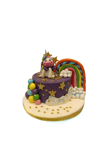 Unicorn Gökkuşağı Butik Pasta