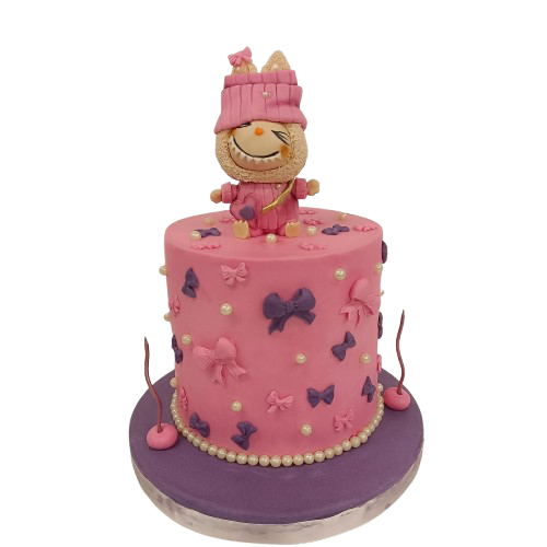 Pembe Fiyonk Masalı Butik Pasta
